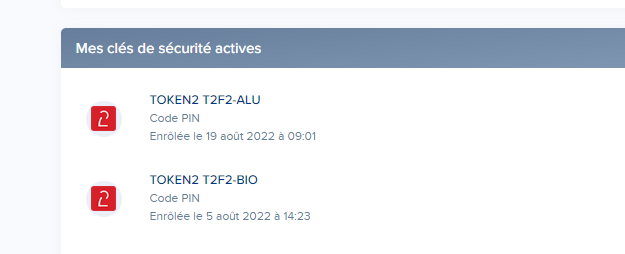 Using Token2 FIDO2 Keys with Boursorama Banque Client Area