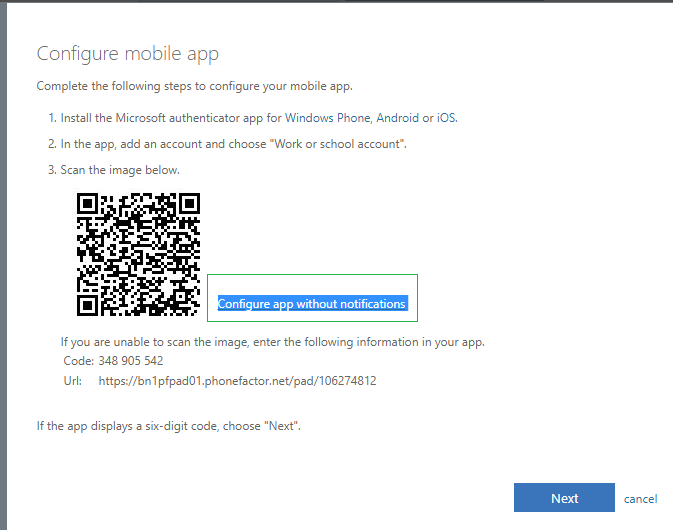 Tokens matériels MFA pour Office 365 / Multi-factor authentication pour cloud Azure