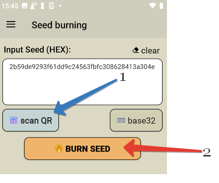 How to transfer TOTP profiles from Authy to a  Token2 hardware token