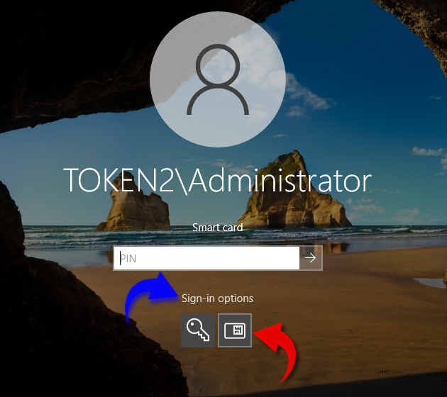 Windows OS Login with PIV-Enabled Token2 Key or Card