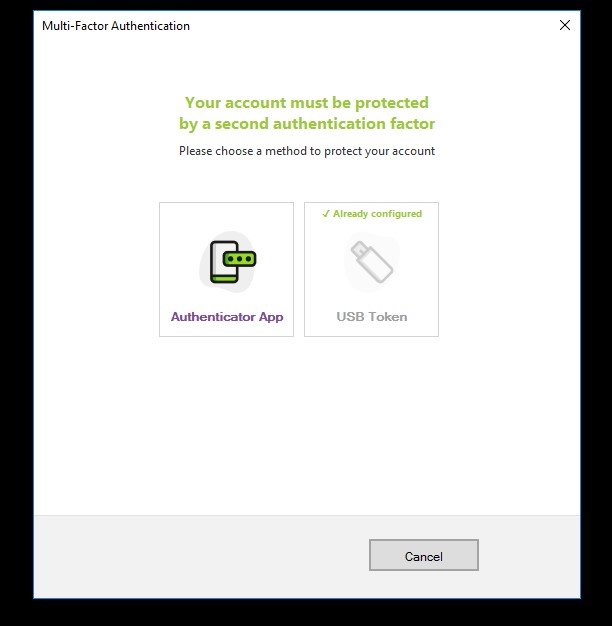 Enrolling and using Token2 USB Security keys with UserLock MFA